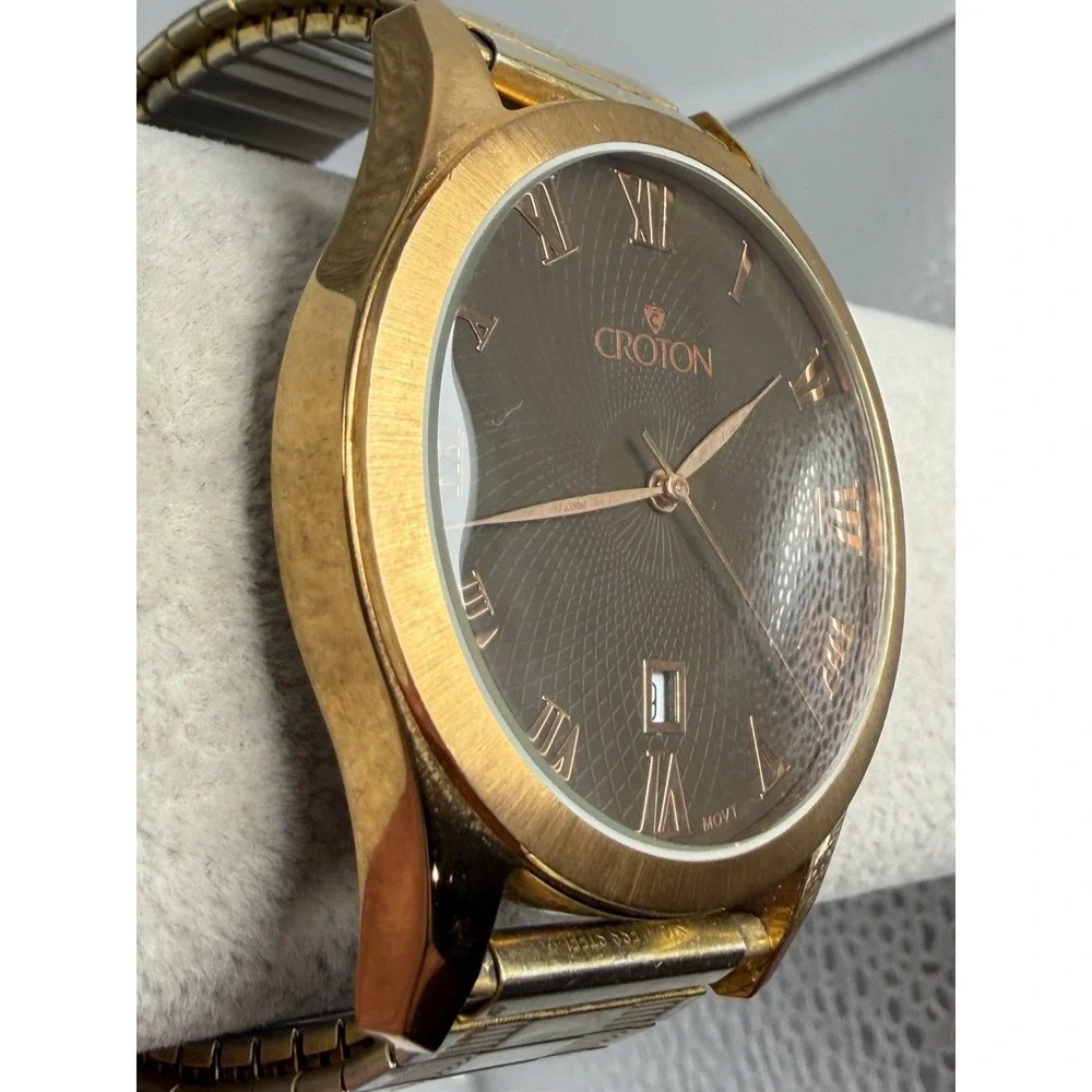 Croton CN307109 New Battery Mens Watch 42MM‎ 7.25